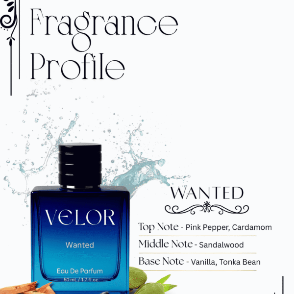 VELOR Wanted – The Essence of Desire 50ml - Image 2
