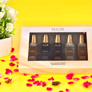 VELOR Gift Set – 5 Premium Perfume Miniatures (20ml x 5, All Fragrances)